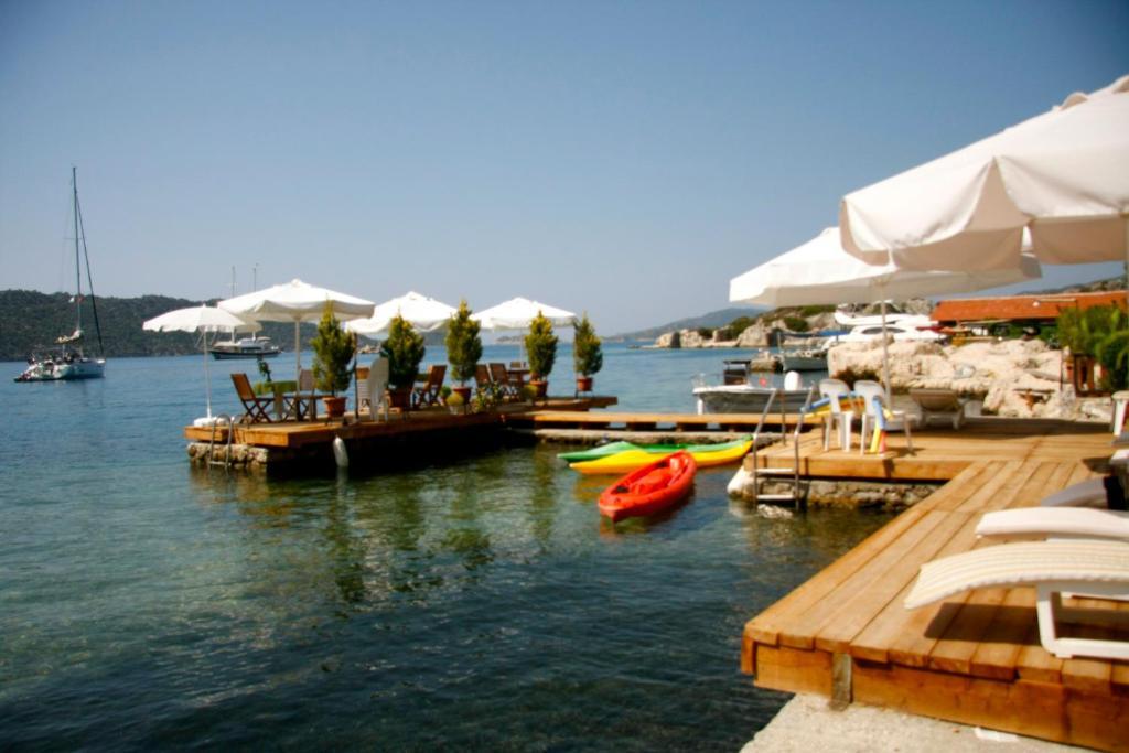 Sahil Pension Kaleucagız Exterior foto